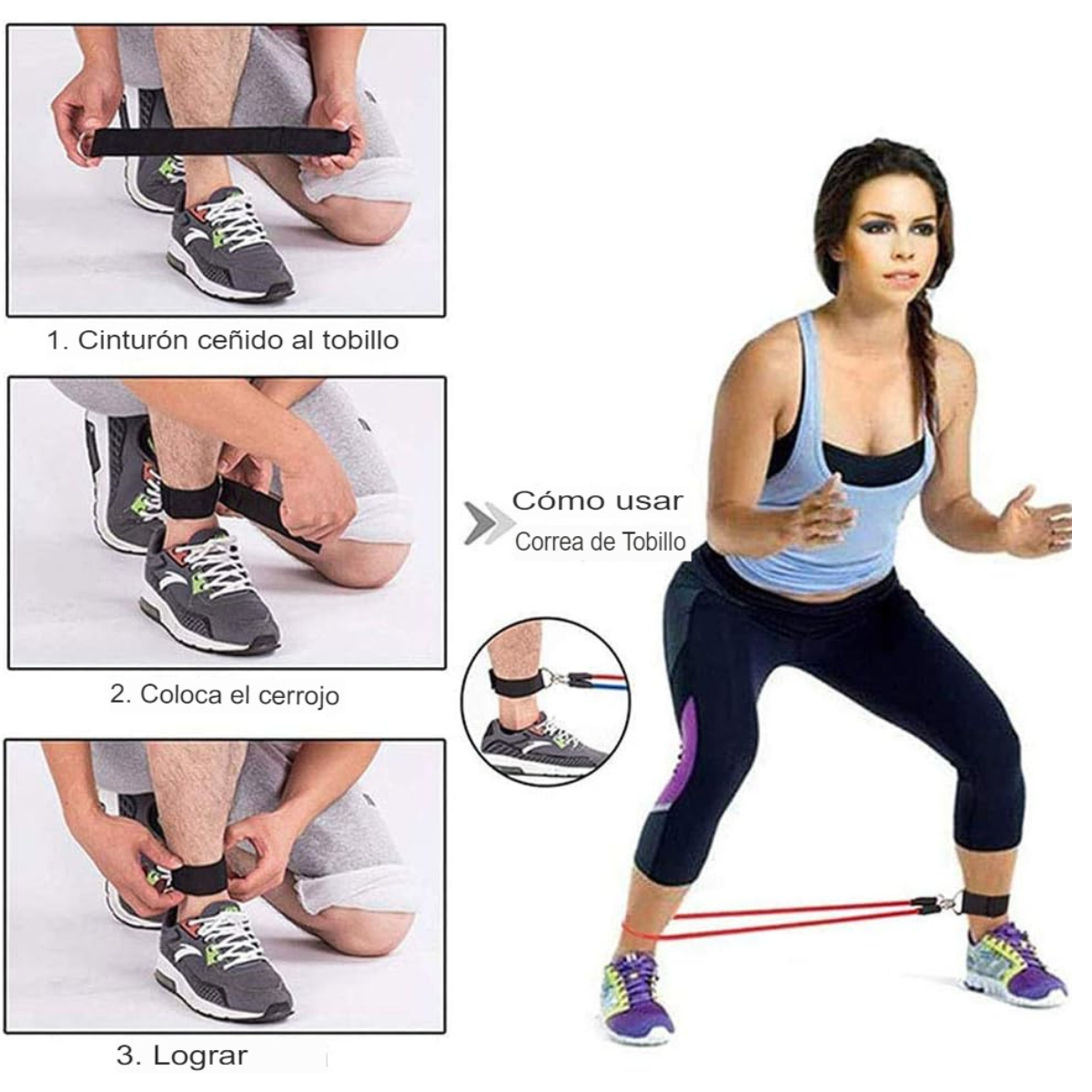 Bandas Elásticas de Resistencia Fitness
